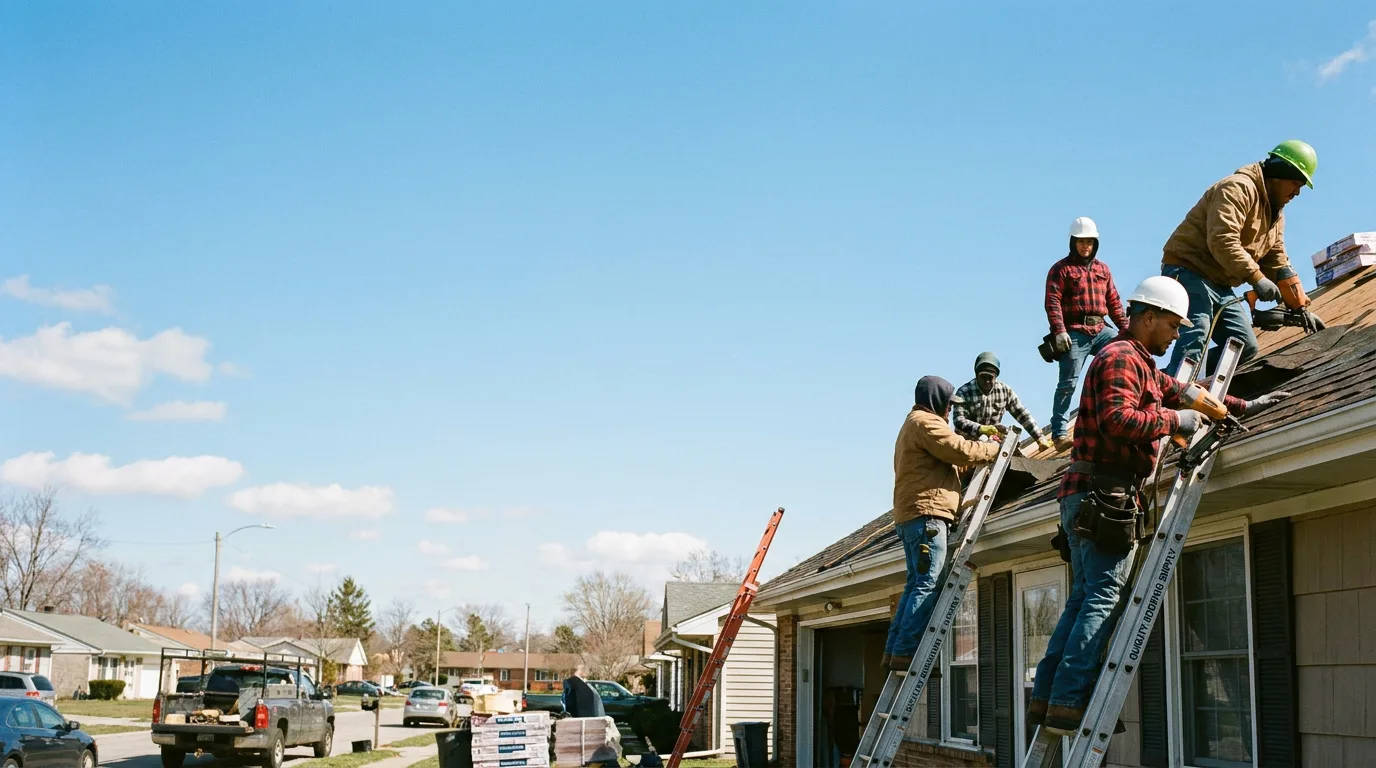 Roofing in Hustle, VA near me